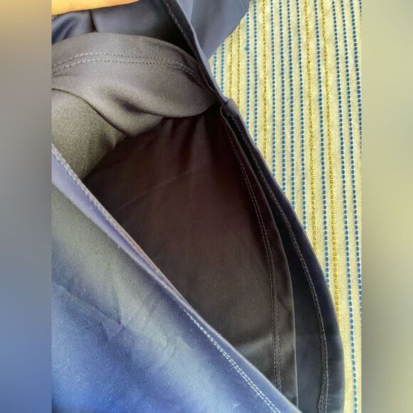 Good American Scuba Modern Tank Maxi Dress Navy Blue Sleeveless Sz 5-2X - Picture 13 of 14